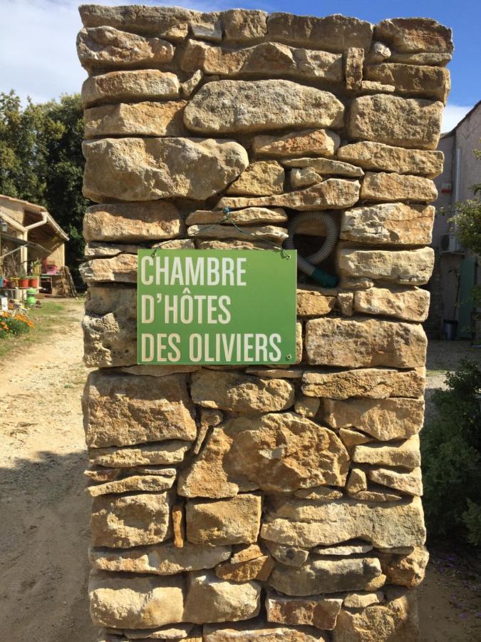 Chambre D'Hotes Des Oliviers La Roque-sur-Ceze Exterior photo